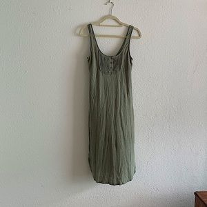 NWT Linen Frame Shirt Dress
